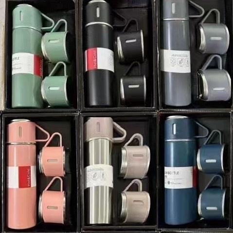 ნაკრები თერმოსი 2 ჭიქით