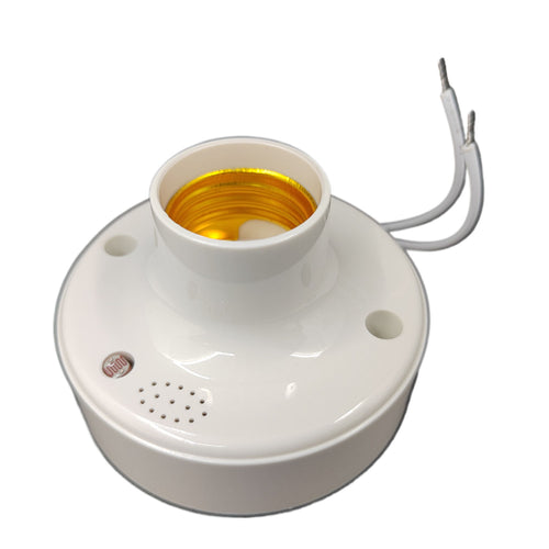 ნათურის დამჭერი ხმის სენსორით, ელექტრო