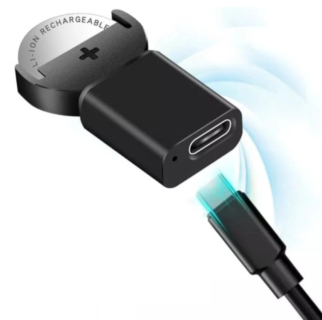 ელემენტის დამტენი type-C პორტი USB კაბელით