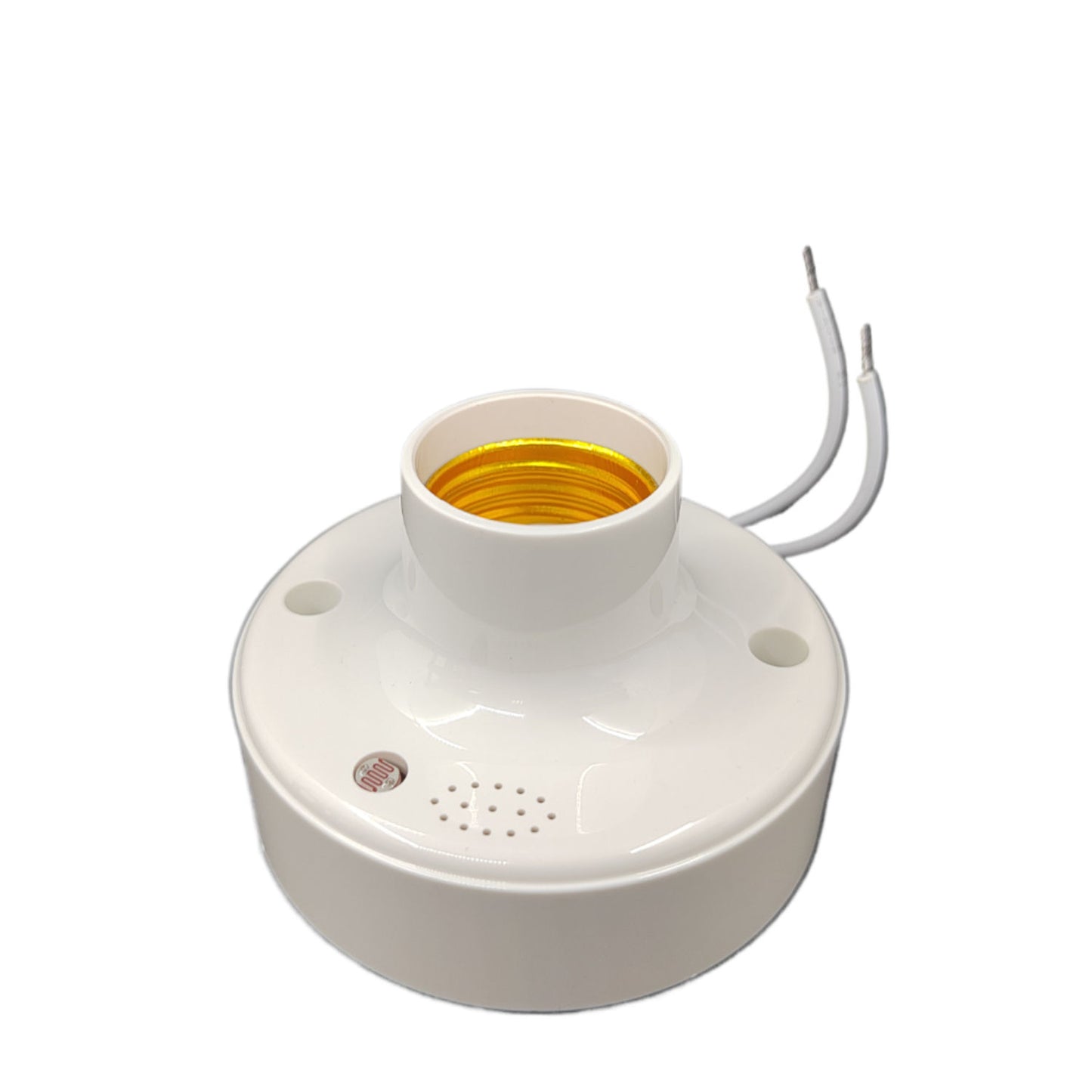 ნათურის დამჭერი ხმის სენსორით, ელექტრო