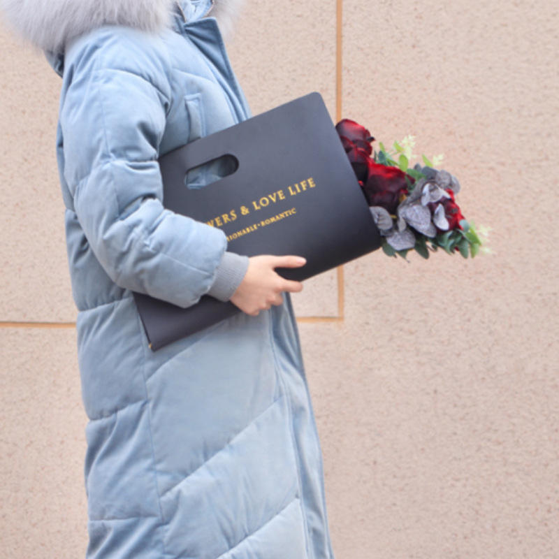 ყვავილების შესაფუთი ჩანთა