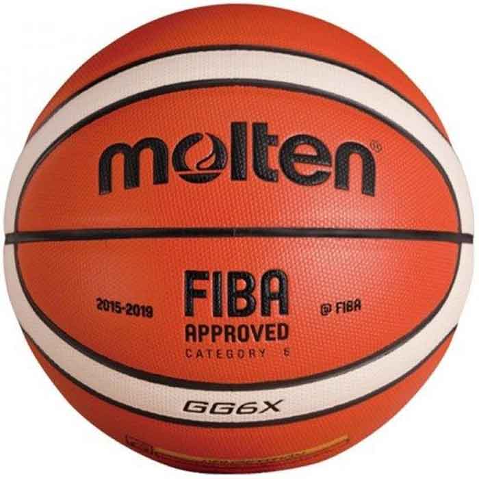კალათბურთის ბურთი MOLTEN BGG6X-X FIBA ტოპ შეჯიბრის, სინთ. ტყავი