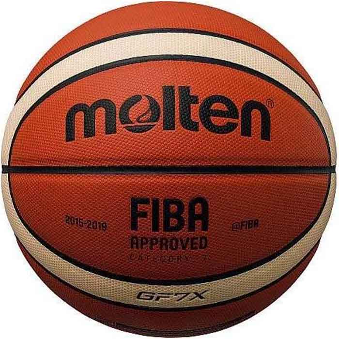 კალათბურთის ბურთი MOLTEN BGM7X FIBA შეჯიბრის, სინთ. ტყავი, ზომა 7
