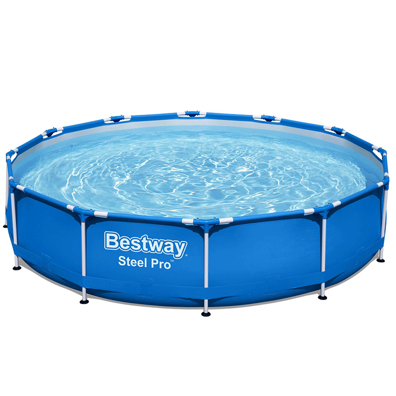 კარკასული აუზი BESTWAY STEEL PRO 56677 (10'*30"/3.05მ*76სმ)