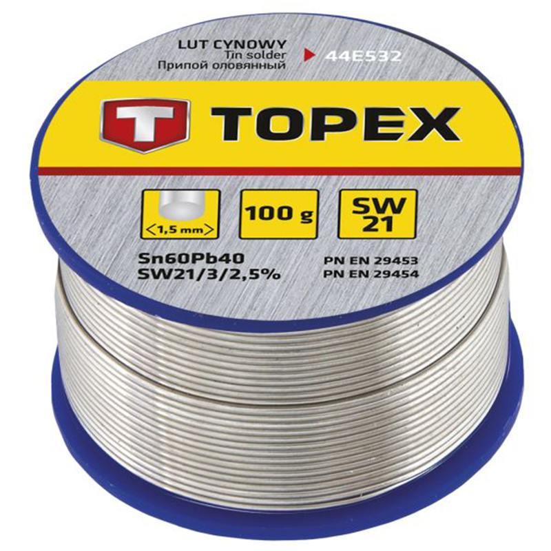 შედუღების მავრთული TOPEX 44E532 (60%, 1.5MM)