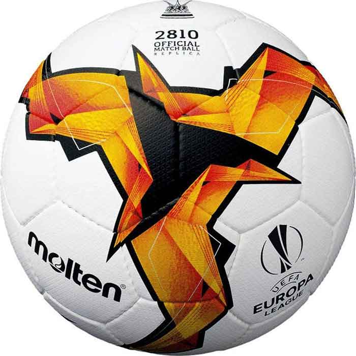 ფეხბურთის ბურთი MOLTEN F5U2810-K19 UEFA ევროპის ლიგის რეპლიკა, PU ზომა 5