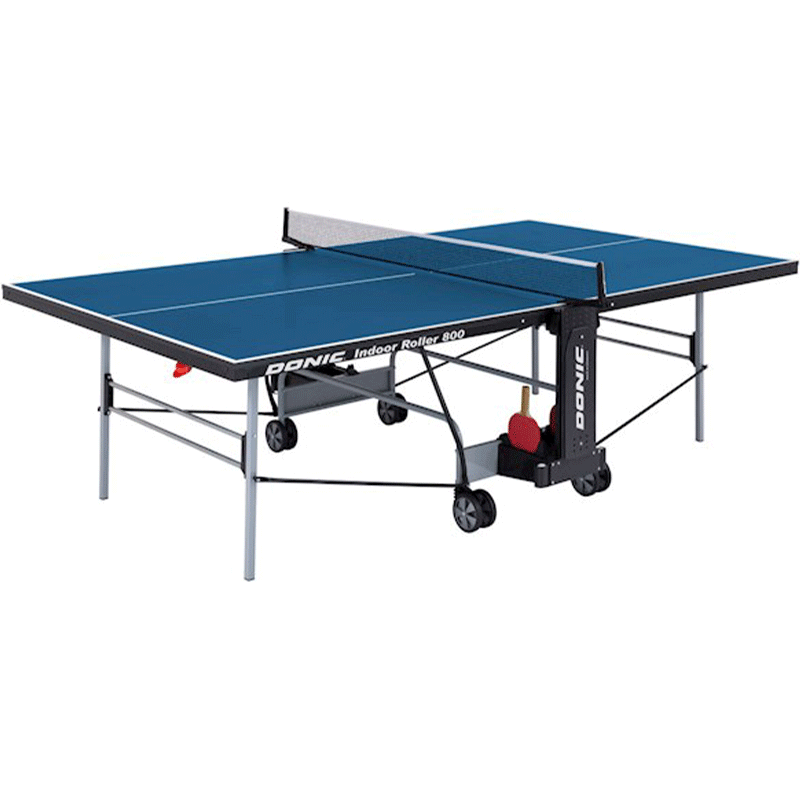 ტენისის მაგიდა DONIC OUTDOOR ROLLER 800-5 5MM BLUE (4250819010219)