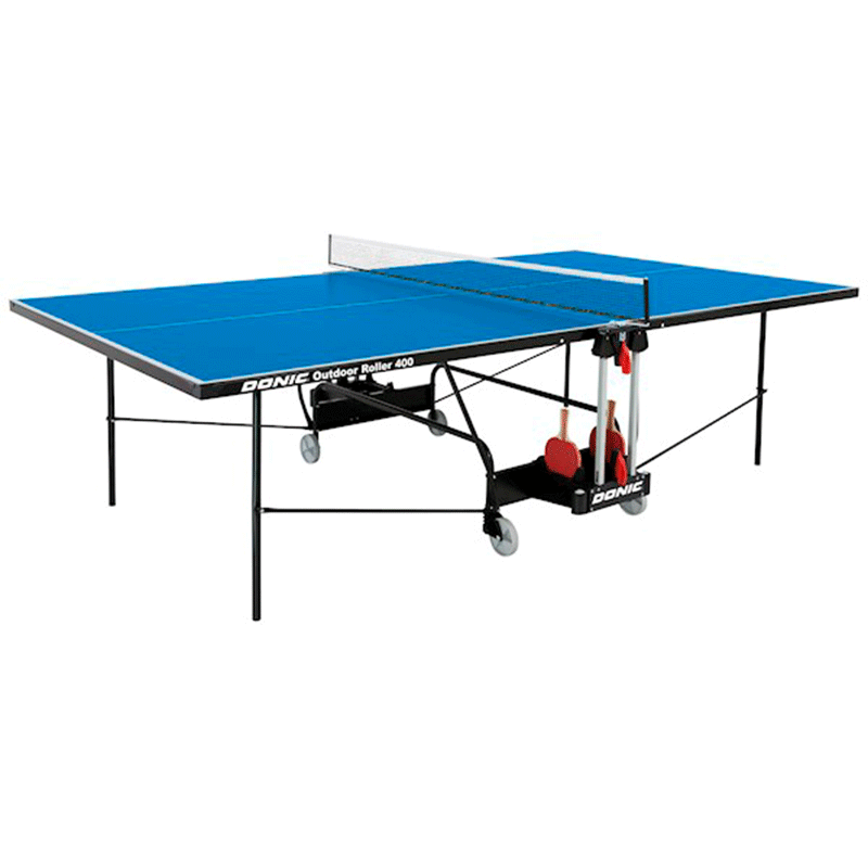 ტენისის მაგიდა OUTDOOR 4MM DONIC ROLLER 400 BLUE (825DO230294)