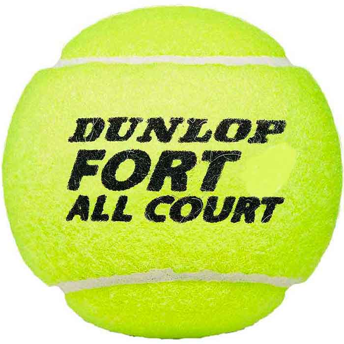 ჩოგბურთის ბურთი 4 ცალი DUNLOP FORT ALL COURT