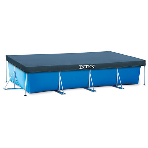 კარკასული აუზის ტენტი INTEX 28038 COPRIPISCINA FRAME RETTANGOLARE 300X200 CM