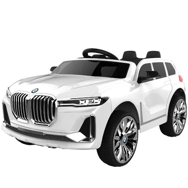 ბავშვის ელექტრო მანქანა BMW X8 WHITE - ბიგმარტი