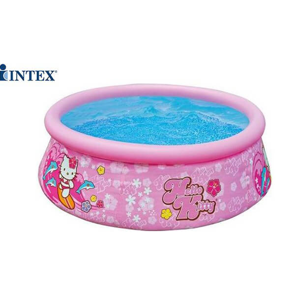 გასაბერი აუზი INTEX 28104 HELLO KITTY EASY SET INFLATABLE INSTANT KIDS SWIMMING POOL