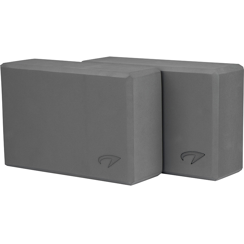 იოგას სავარჯიშო აგური AVENTO 42YA (2PCS) GREY