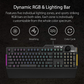 Asus RA04 TUF Gaming keyboard K1 RGB - Black (90MP01X0-BKRA00)