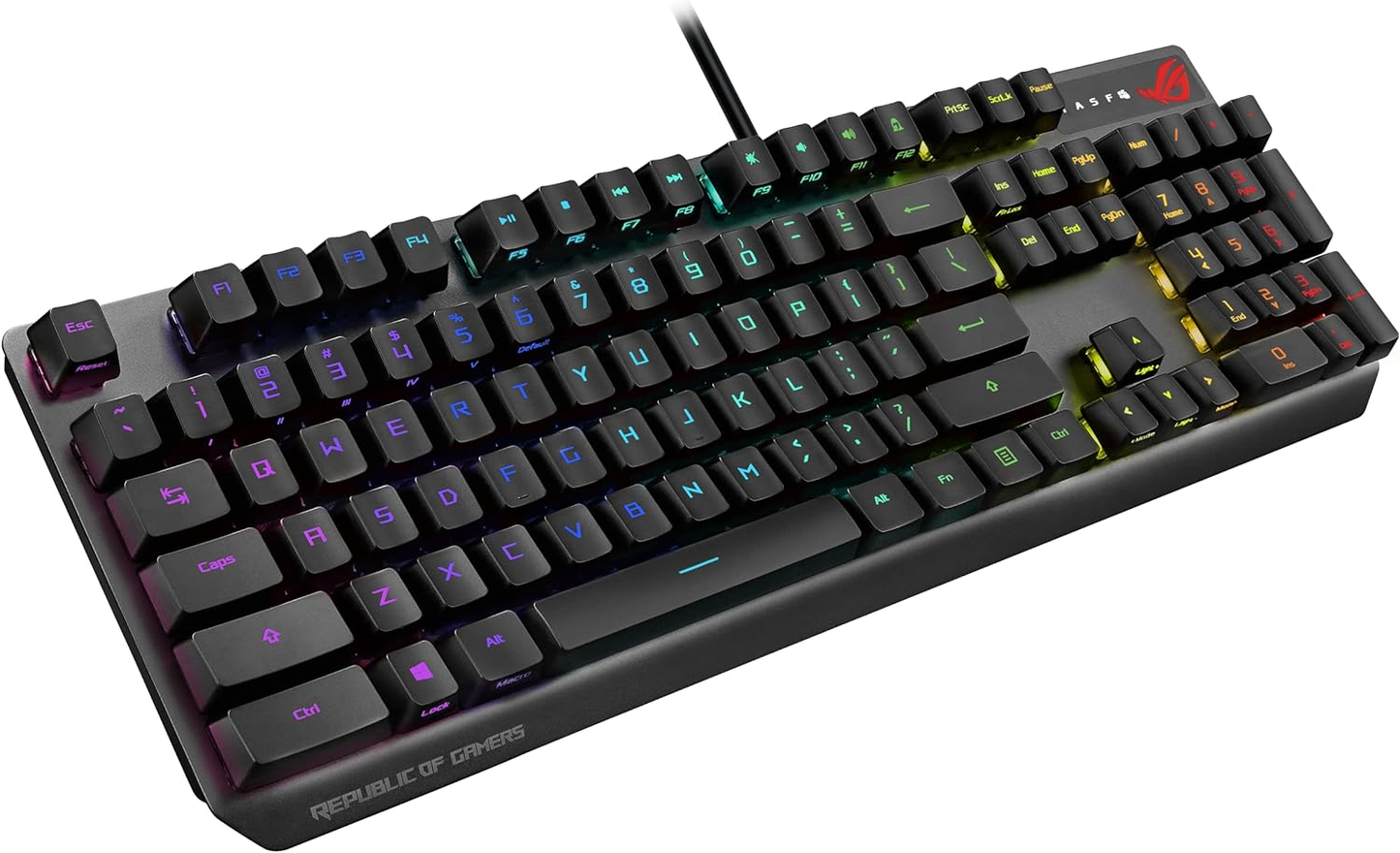 ASUS ROG Strix Scope RX Backlit Mechanical Keyboard - Black (90MP0240-BKRA00)