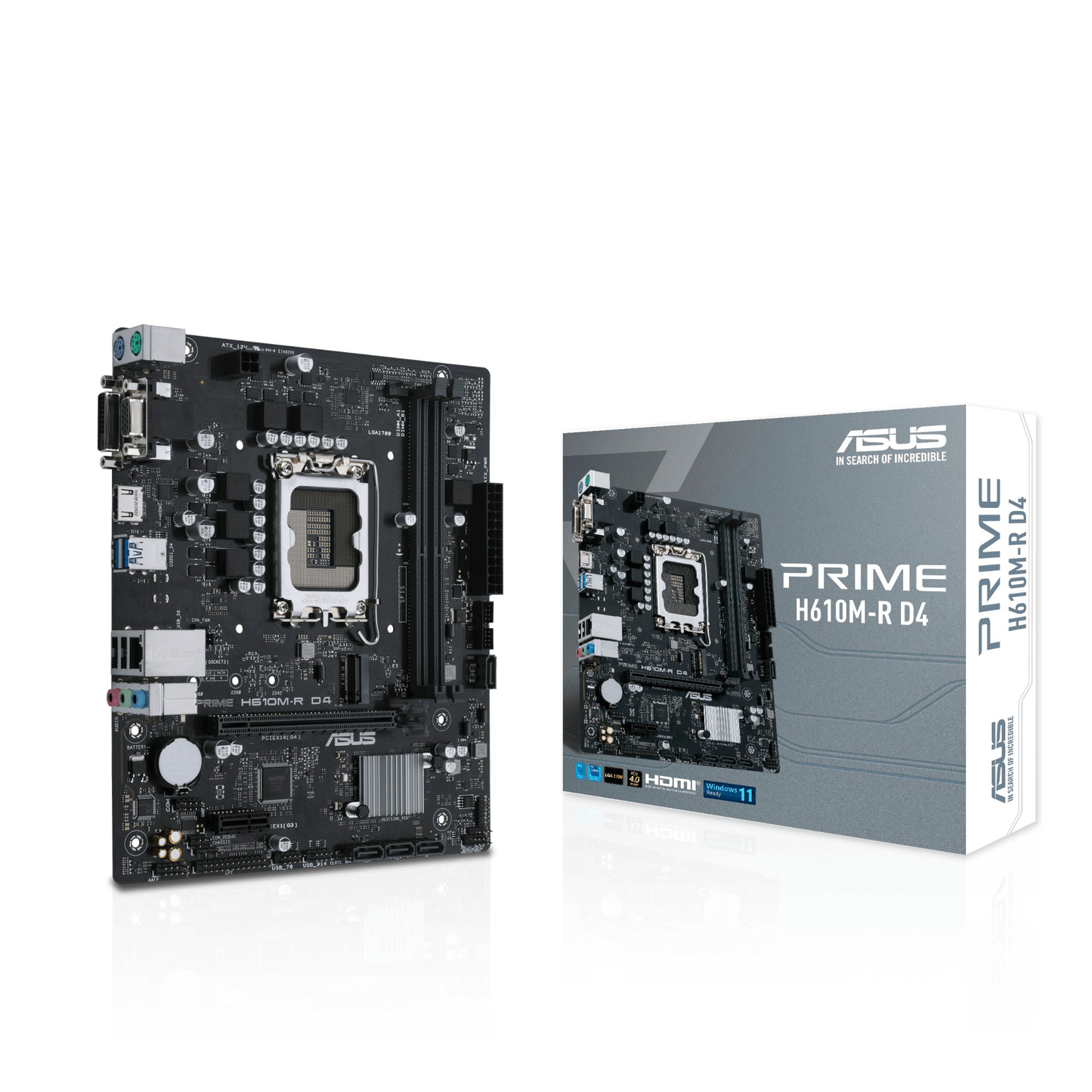 Asus Prime H610M-R D4-SI (90MB1B40-M0ECY0)