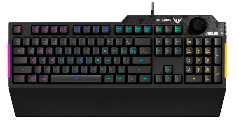 Asus RA04 TUF Gaming keyboard K1 RGB - Black (90MP01X0-BKRA00)