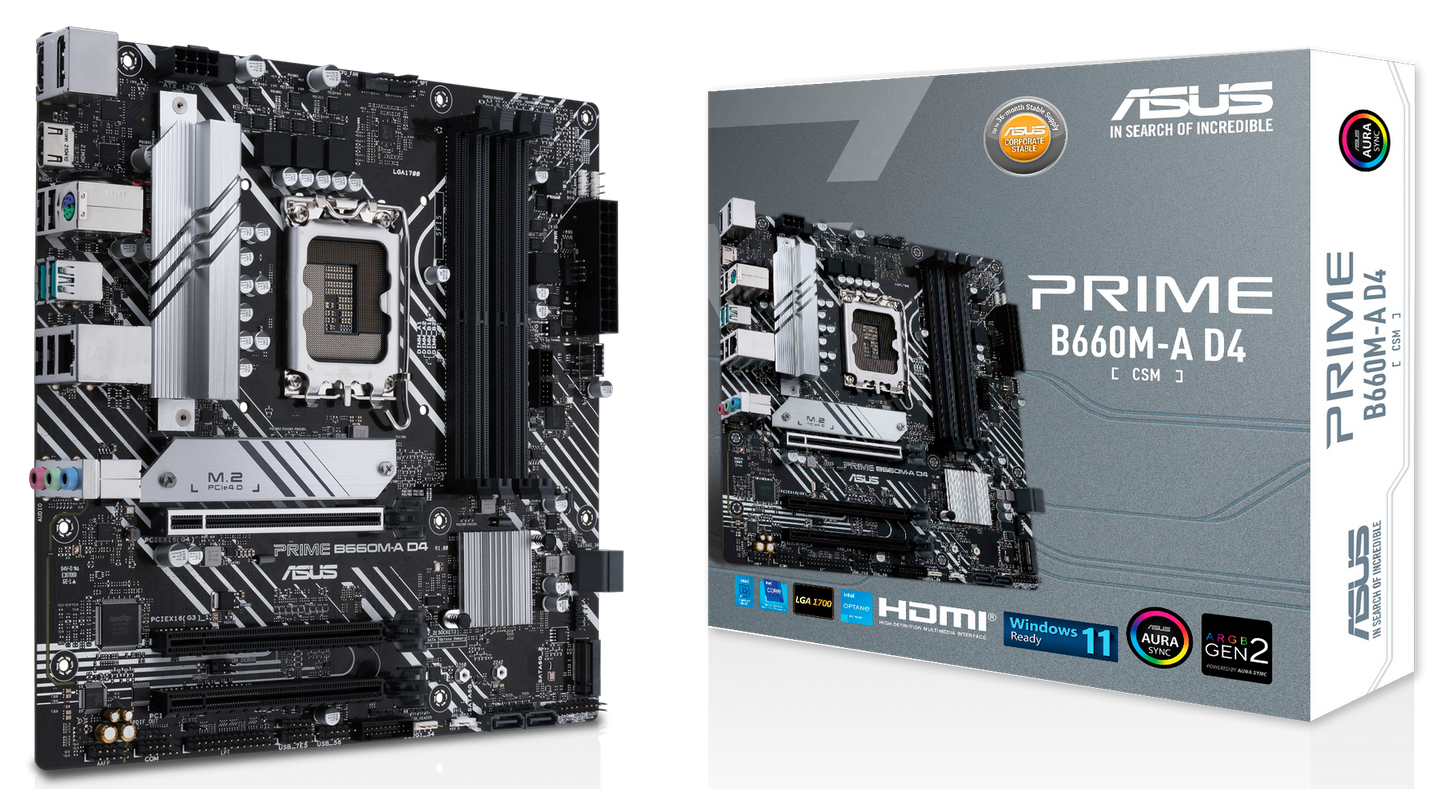 Asus Prime B660M-A D4-CSM (90MB19K0-M1EAYC)