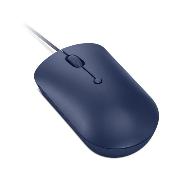 Lenovo 540 USB-C Wired Compact Mouse - Abyss Blue