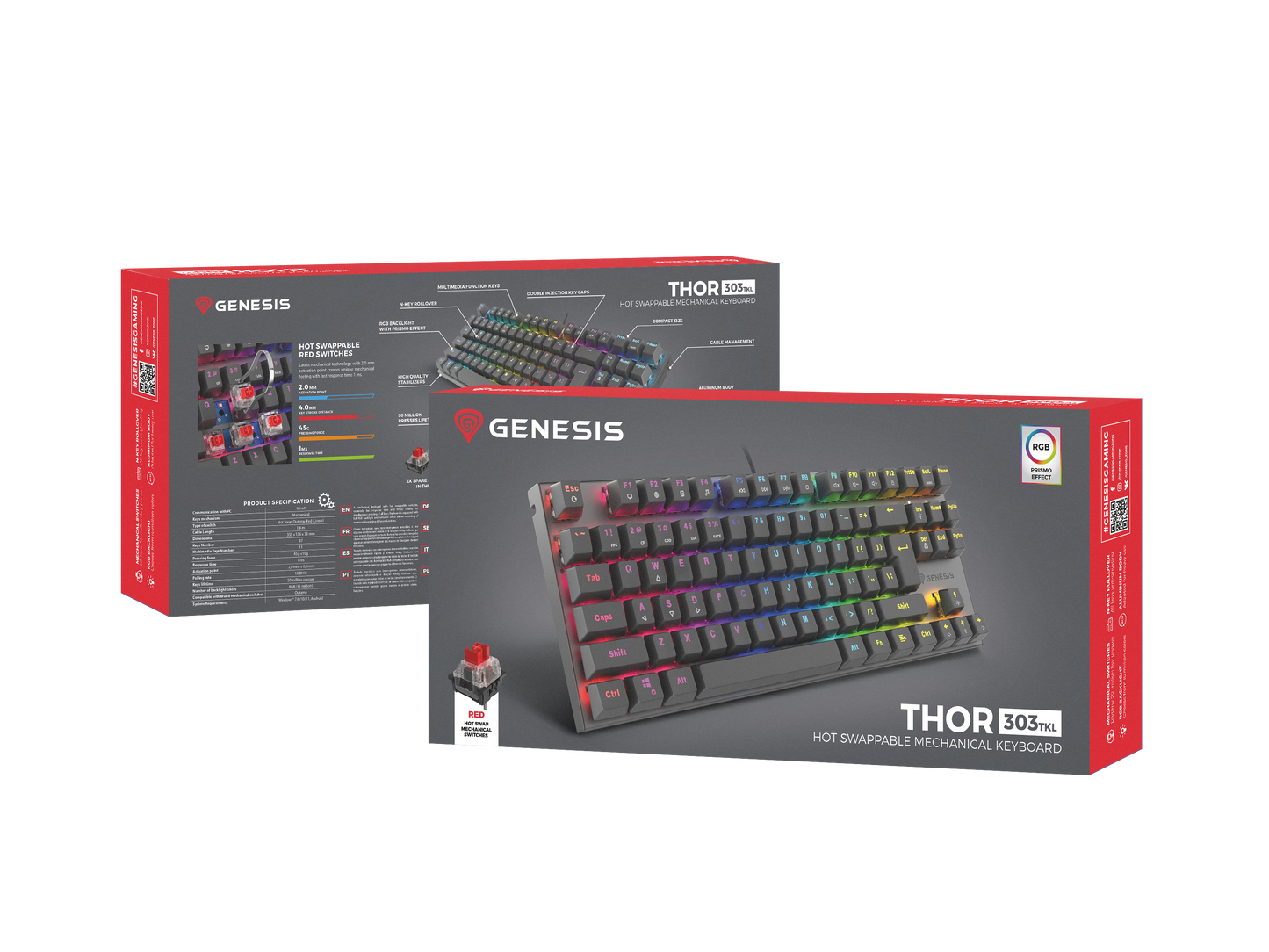 Genesis Thor 303 TKL - Black