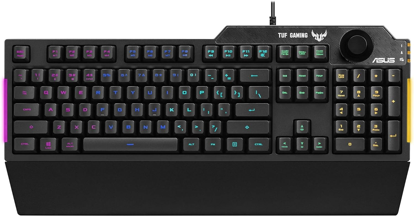 Asus RA04 TUF Gaming keyboard K1 RGB - Black (90MP01X0-BKRA00)