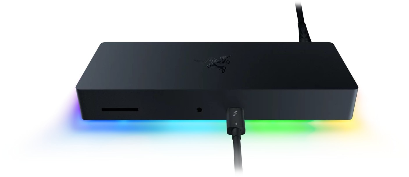 Razer Thunderbolt 4 Dock Chroma (RC21-01690100-R3G1) - Black