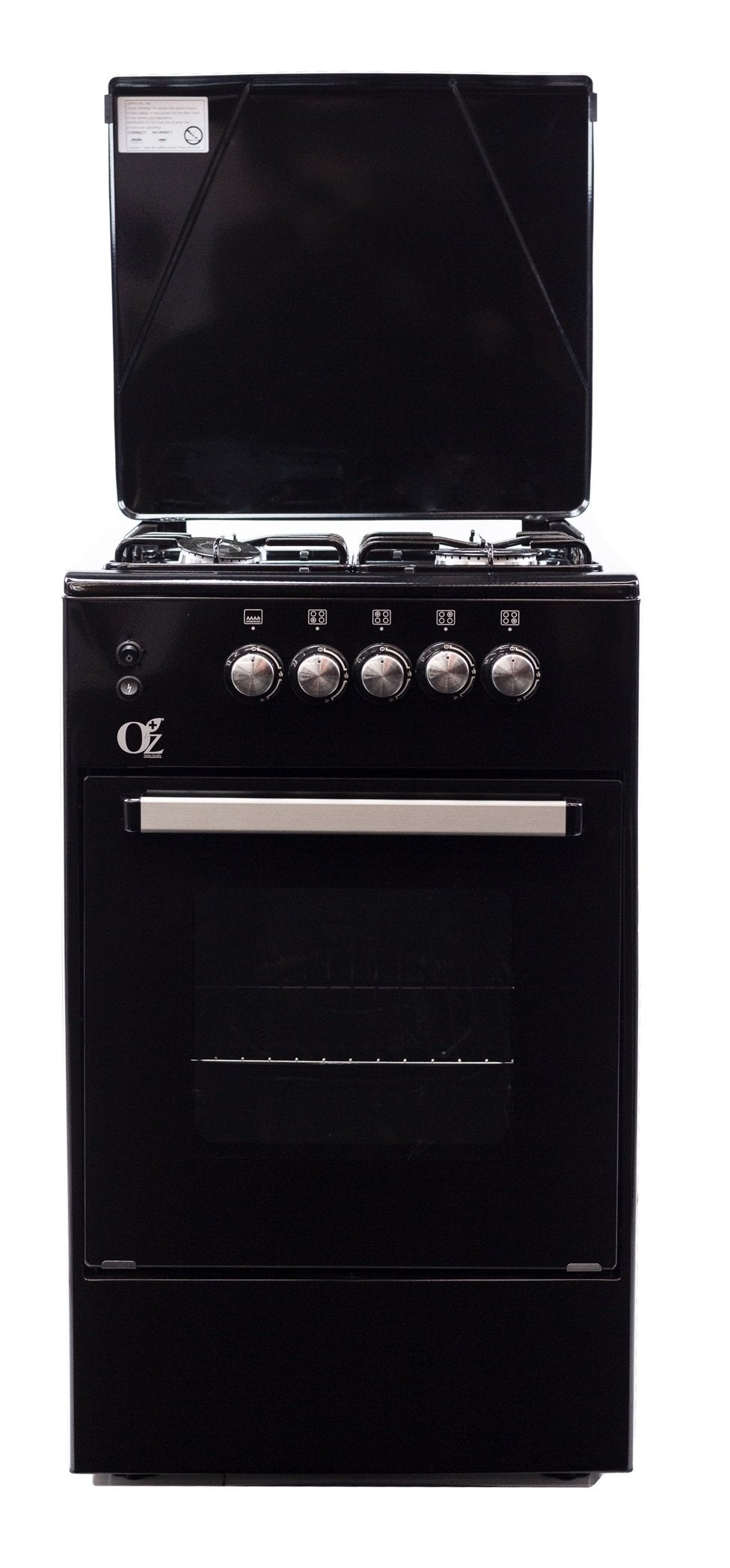 Oz OSMALL50X50B4G Oven-Gas Black