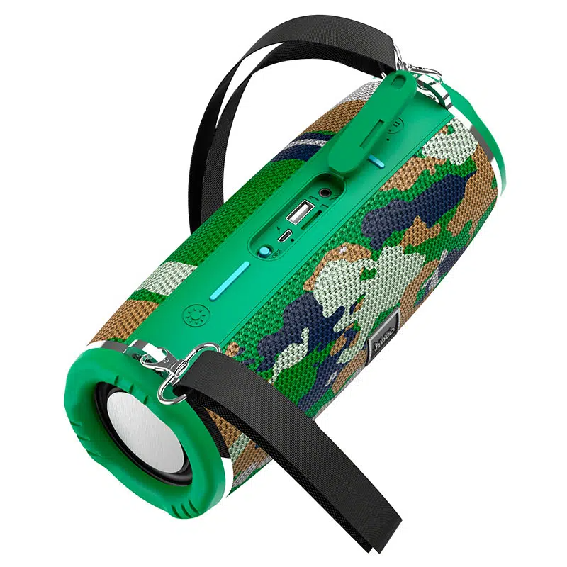 Hoco HC12 Sports Portable Loudspeaker - Camouflage Green