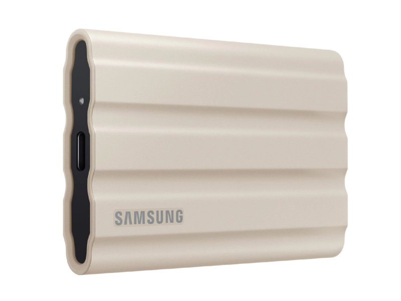 SAMSUNG SSD T7 PORTABLE 2TB MU-PE2T0K/WW SHIELD BEIGE