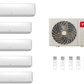 MULTI SPLIT TCL FMA-42I5HD/DVO OUTDOOR + FMA-09CHSD/XA73I (2pc) + FMA-12CHSD/XA73I (2pc) + FMA-18CHSD/XA73I 180-220 M2