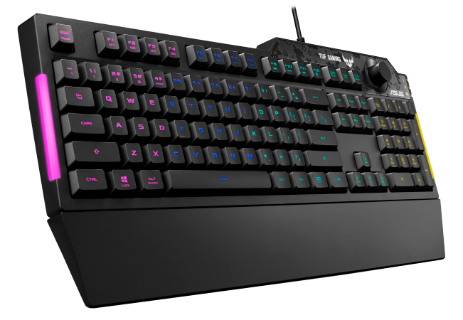 Asus RA04 TUF Gaming keyboard K1 RGB - Black (90MP01X0-BKRA00)