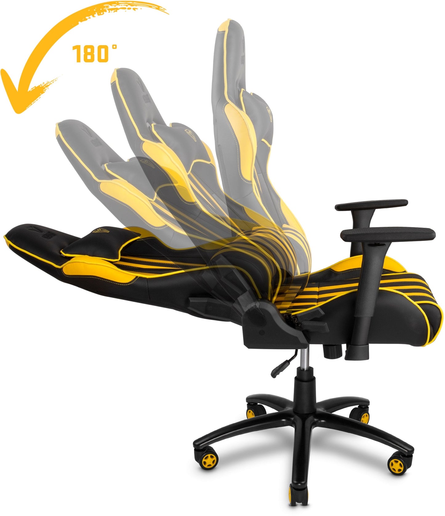 Yenkee YGC 100YW Hornet Gaming Chair - Yellow