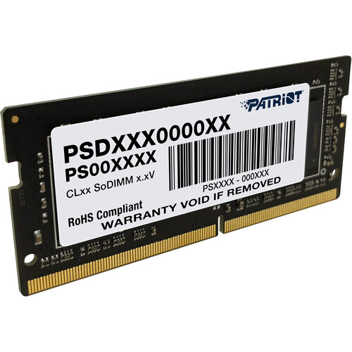 Patriot 4GB DDR4 2400MHz SO-DIMM (PSD44G240081S)