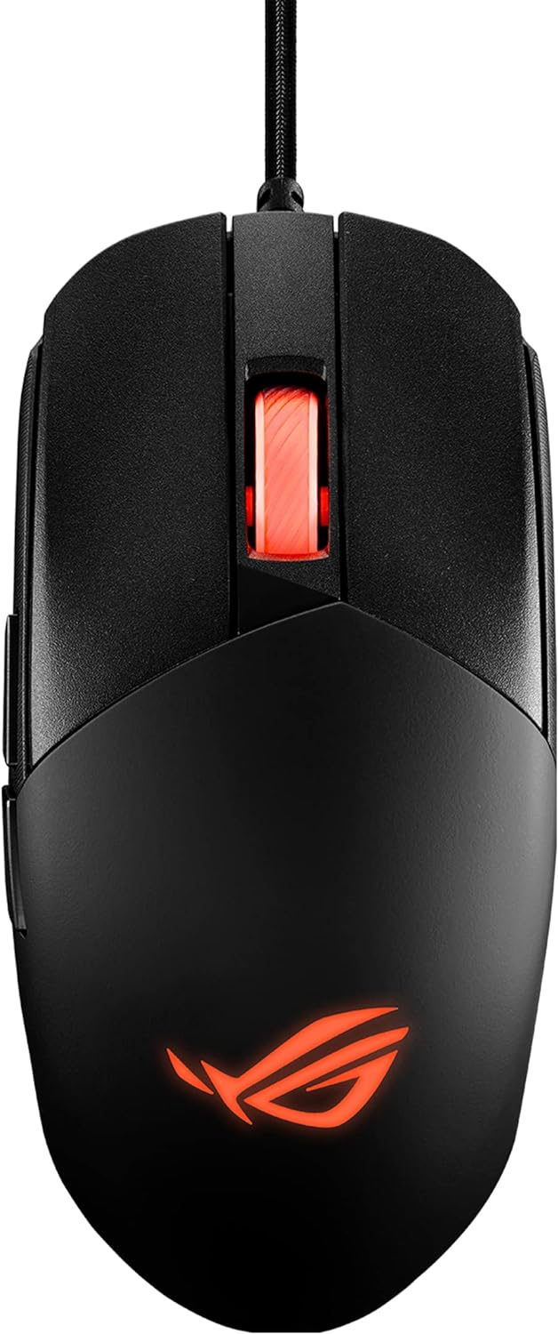 Asus ROG Strix Impact III Gaming Mouse - Black (90MP0300-BMUA00)