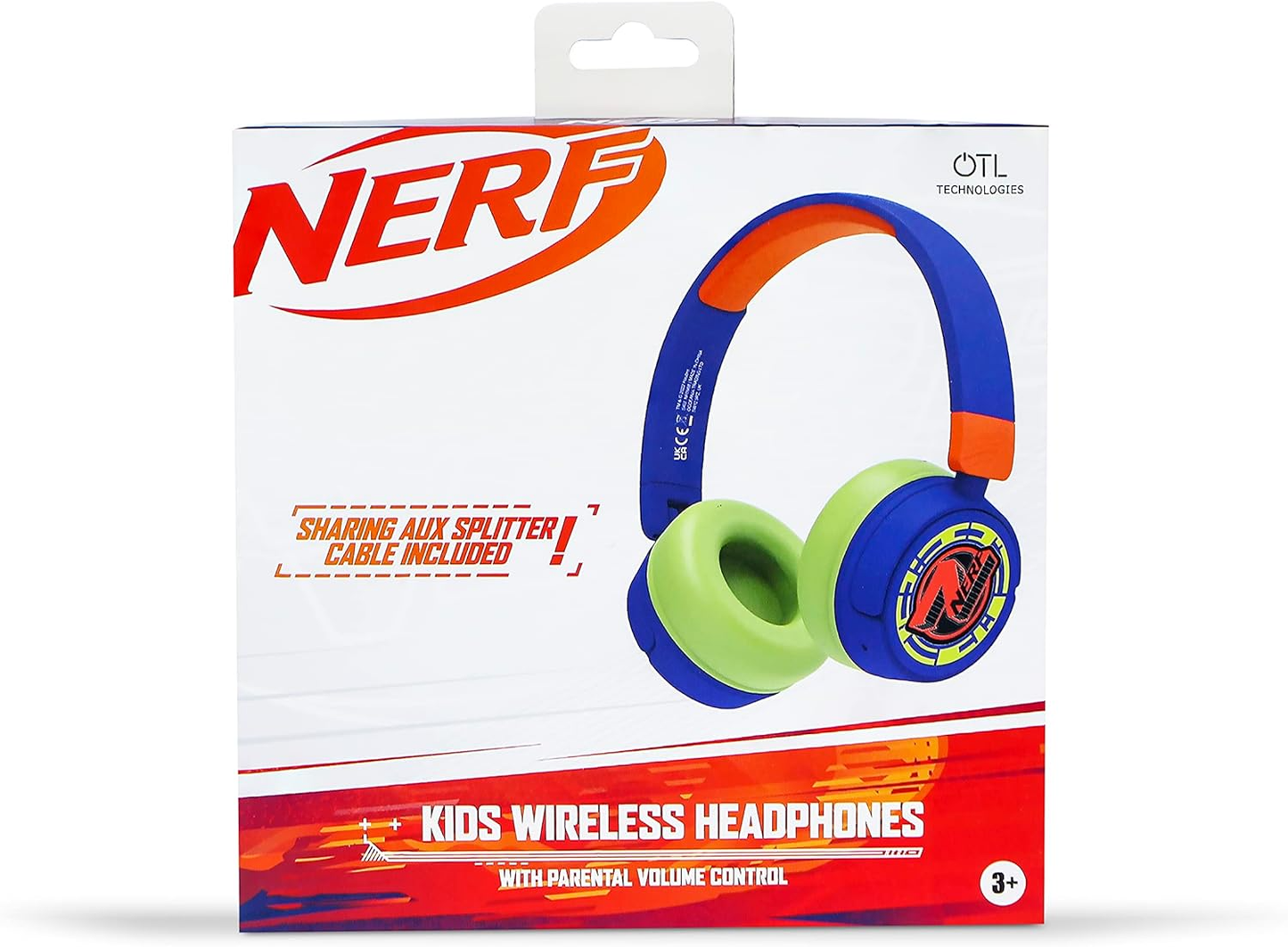 OTL Nerf Kids Wireless Headphone