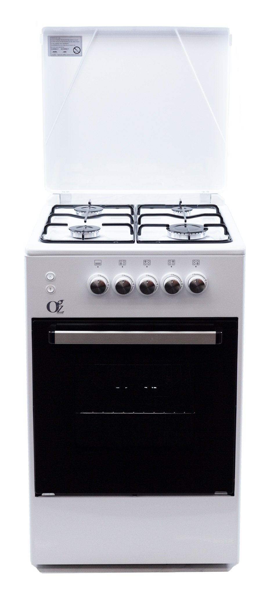 Oz OSMALL50X50W4G Oven-Gas White