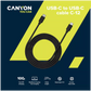 Canyon C-12 USB-C to USB-C 100W 2m - Black (CNS-USBC12B)