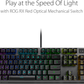 ASUS ROG Strix Scope RX Backlit Mechanical Keyboard - Black (90MP0240-BKRA00)