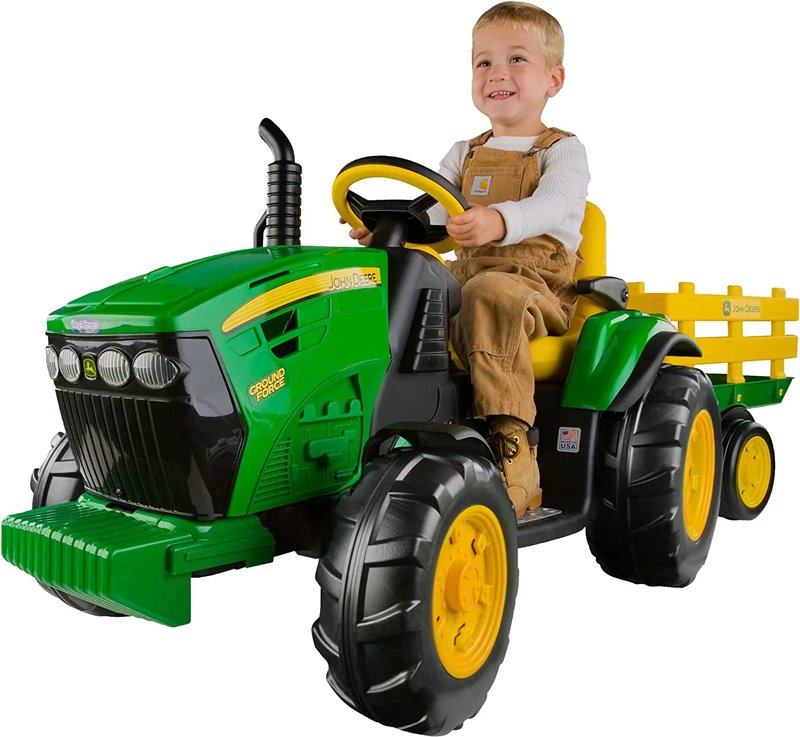 საბავშვო ტრაქტორი PEG PEREGO JOHN DEERE TRACTOR - ბიგმარტი