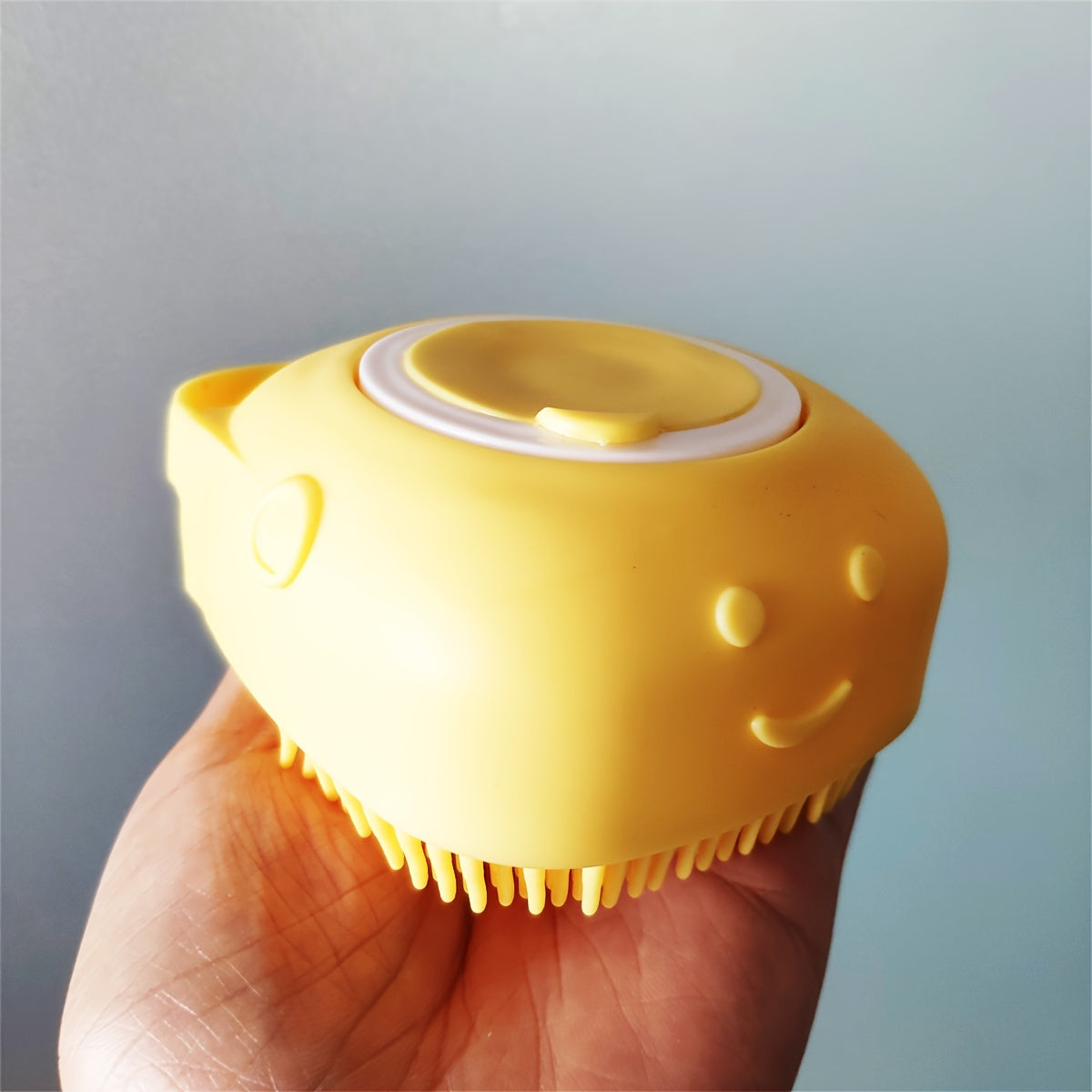 სილიკონის ჯაგრისი დისპენსერით