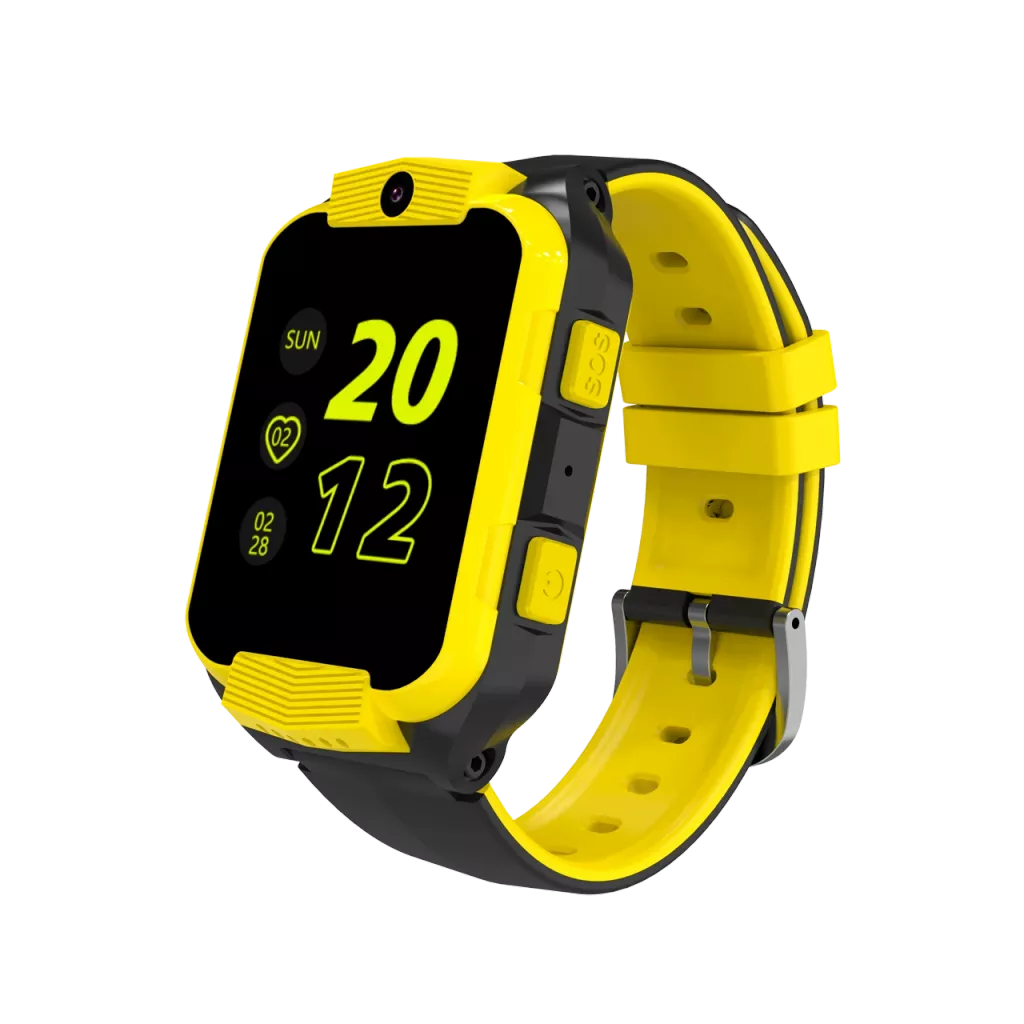 Canyon "Cindy" Kids Watch LTE (CNE-KW41YB) - Yellow (Works W/O App, Works only with sim-card and active mobile internet)