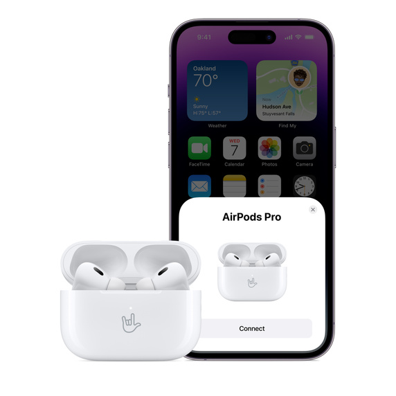 Apple AirPods Pro (2nd gen) (USB-C) with Wireless Charging Case (MTJV3RU/A)