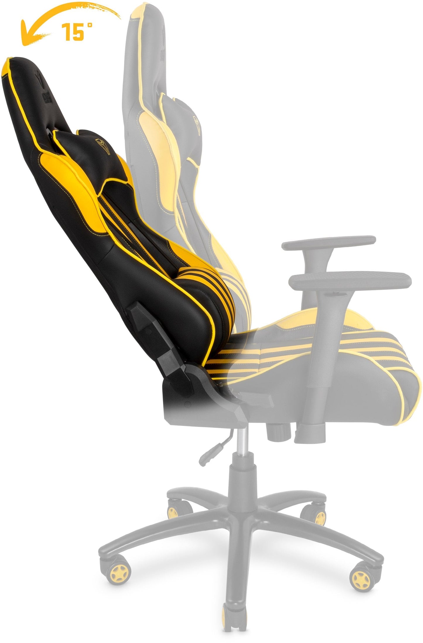 Yenkee YGC 100YW Hornet Gaming Chair - Yellow