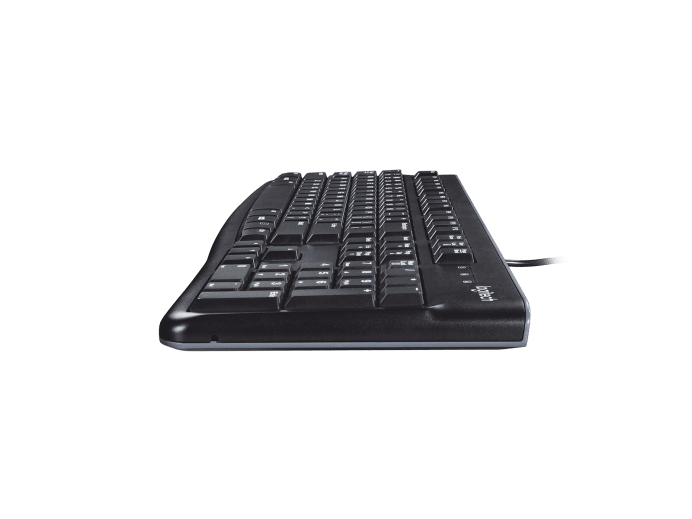 LOGITECH K120 Corded Keyboard - BLACK