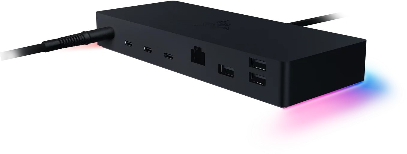 Razer Thunderbolt 4 Dock Chroma (RC21-01690100-R3G1) - Black