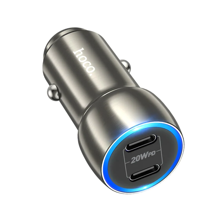 Hoco 20W USB-C Car Charger - Black