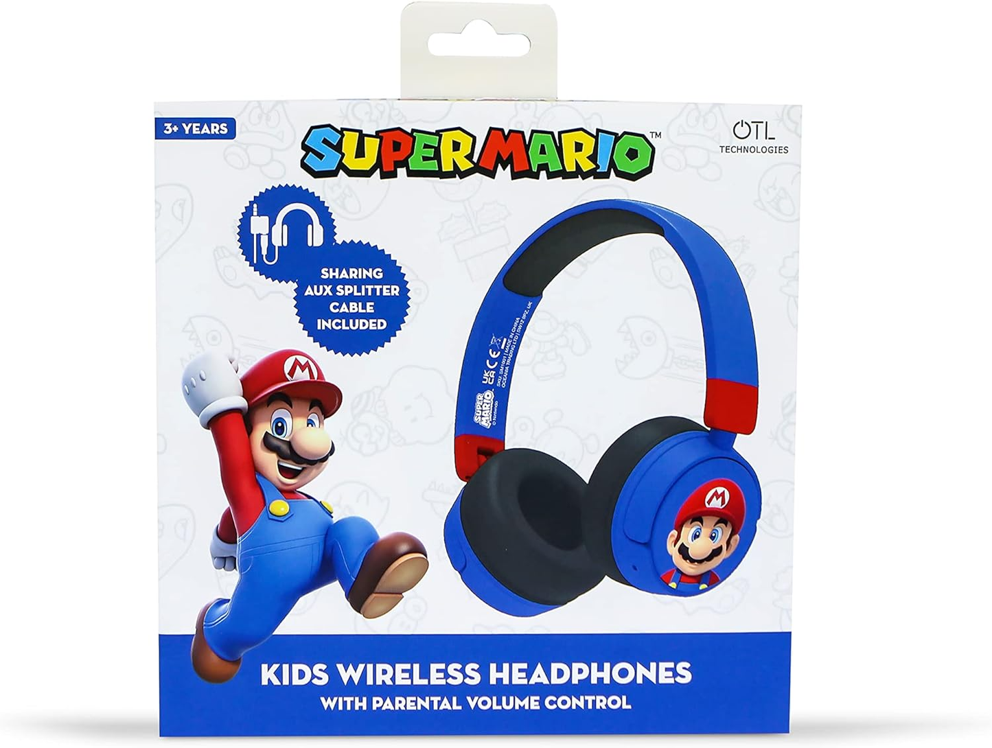 OTL Super Mario Kids Wireless Headphone