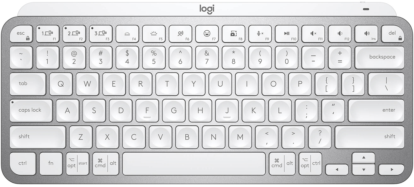 Logitech MX Keys Mini For Mac - Pale Gray