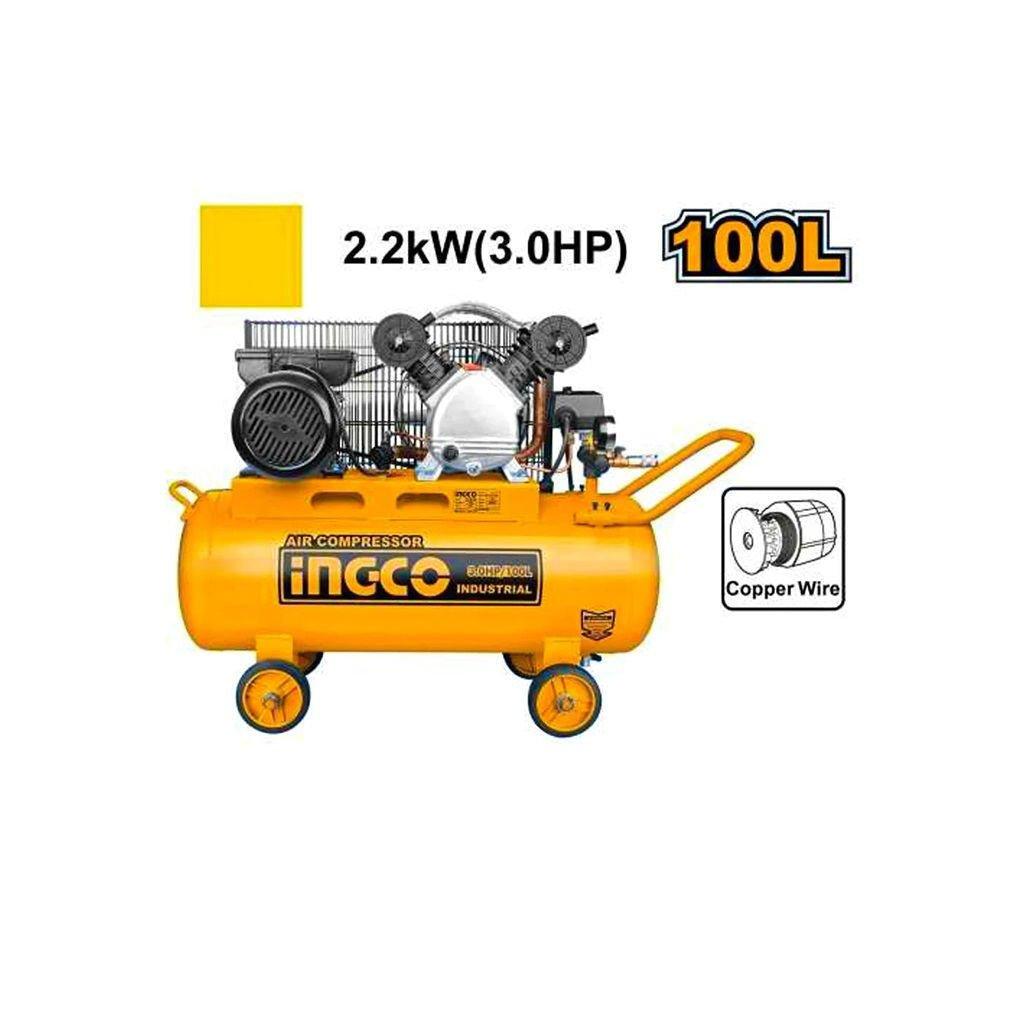 ჰაერის კომპრესორი 100L (AC1301008) - Ingco - ბიგმარტი