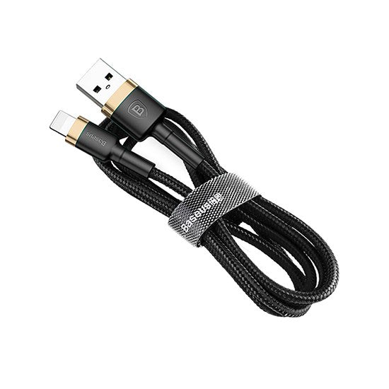 კაბელი Baseus Kevlar USB Cable Lightning 2.4A 1m CALKLF-BV1 - ბიგმარტი